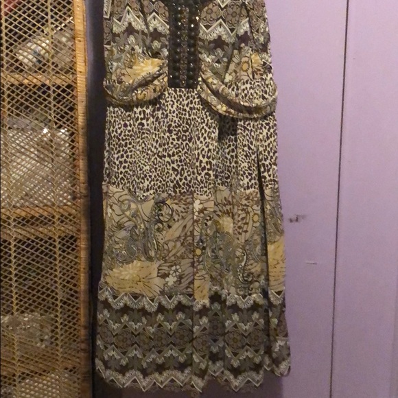 Print midi dress - Picture 2 of 5